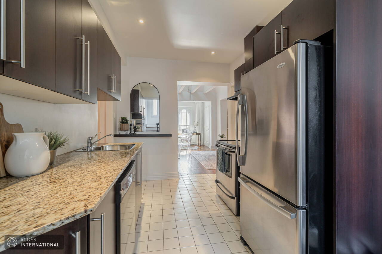 Appartement meublé à louer au PlateauMontRoyal cachet authentique